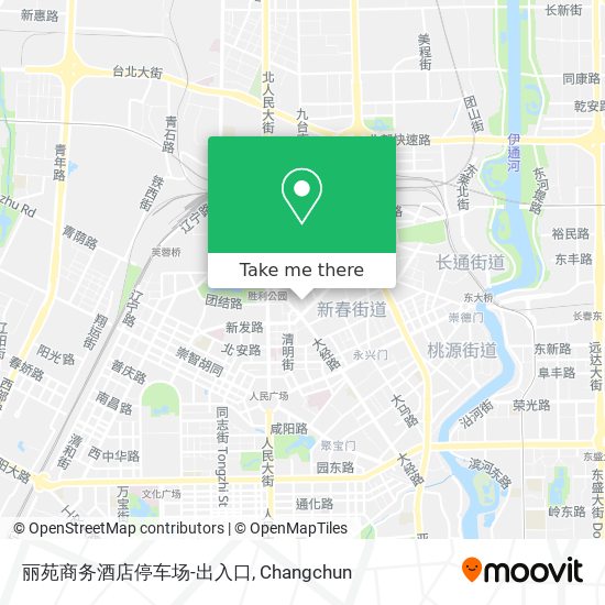 丽苑商务酒店停车场-出入口 map