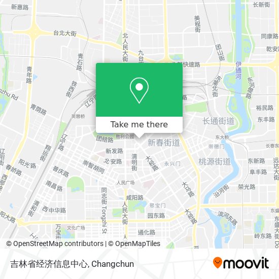 吉林省经济信息中心 map