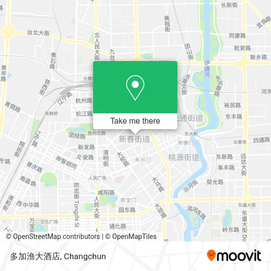 多加渔大酒店 map