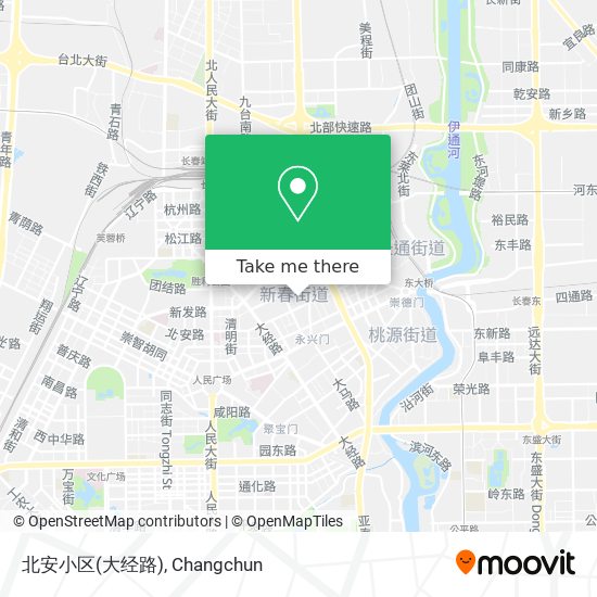 北安小区(大经路) map