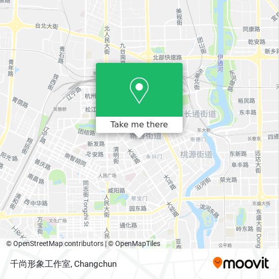 千尚形象工作室 map