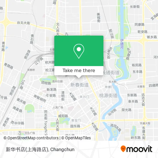新华书店(上海路店) map