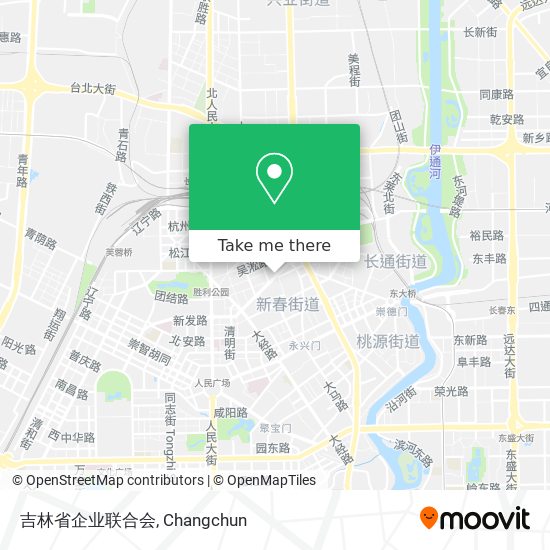吉林省企业联合会 map