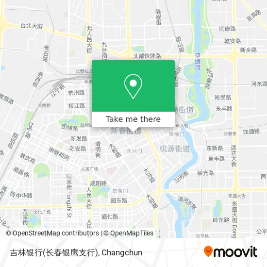吉林银行(长春银鹰支行) map