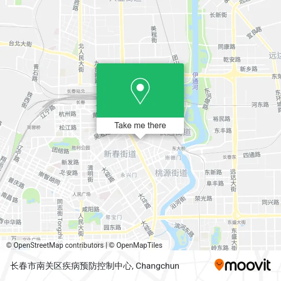 长春市南关区疾病预防控制中心 map