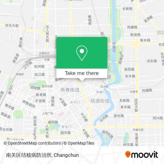 南关区结核病防治所 map