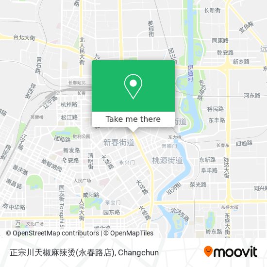 正宗川天椒麻辣烫(永春路店) map