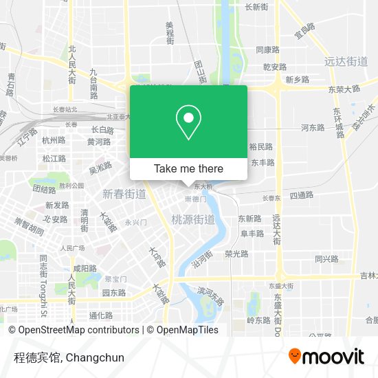 程德宾馆 map
