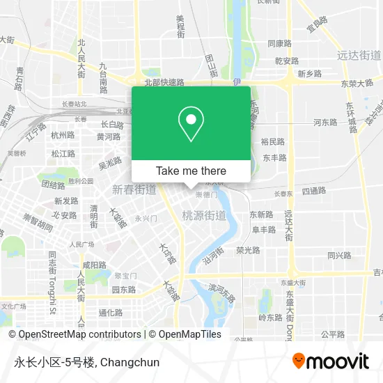 永长小区-5号楼 map