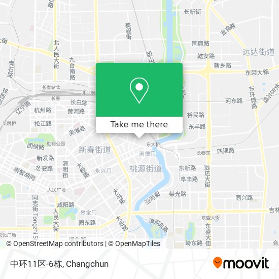 中环11区-6栋 map