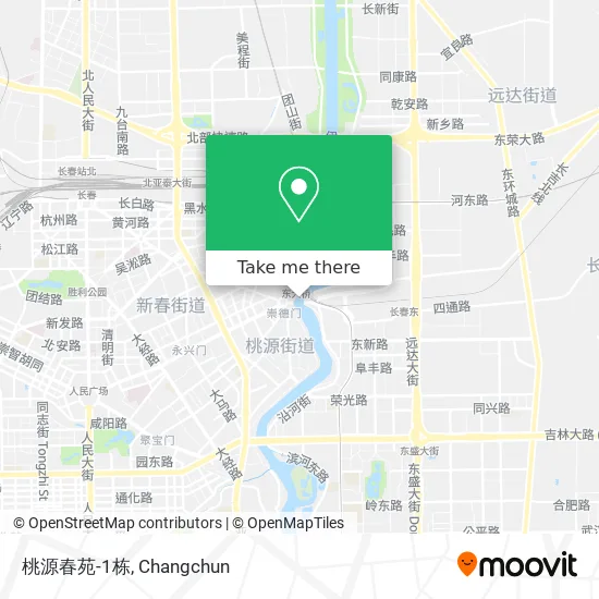 桃源春苑-1栋 map