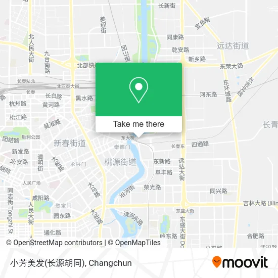 小芳美发(长源胡同) map