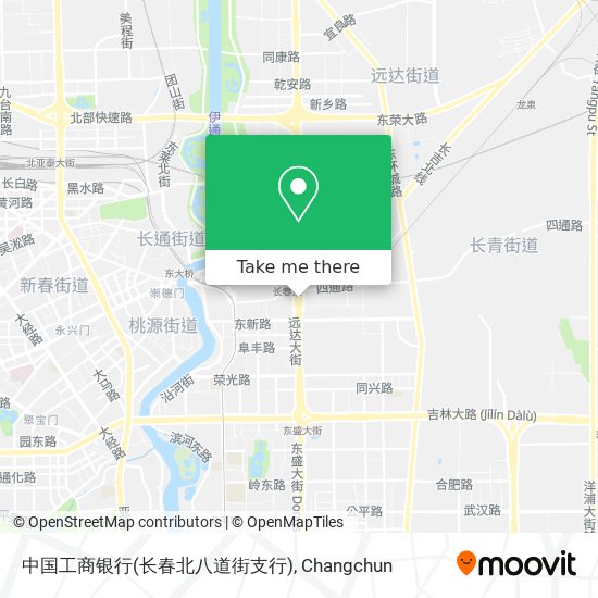 中国工商银行(长春北八道街支行) map