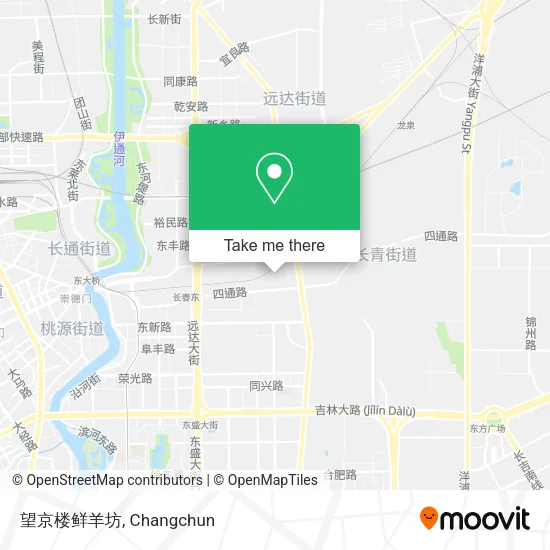 望京楼鲜羊坊 map