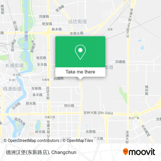 德洲汉堡(东新路店) map