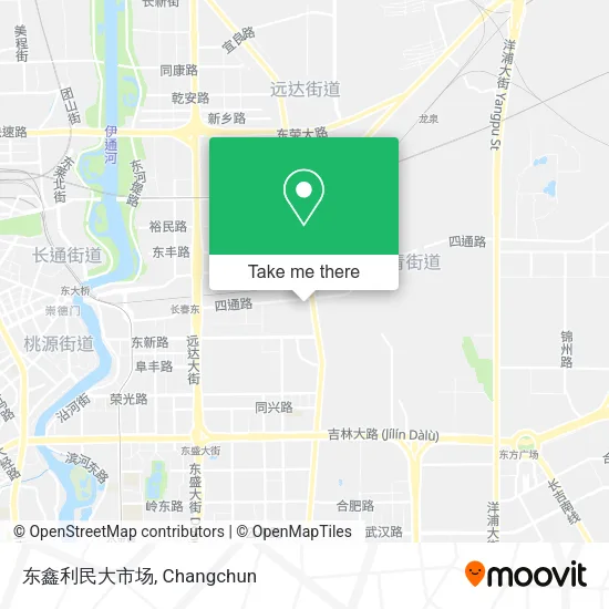 东鑫利民大市场 map
