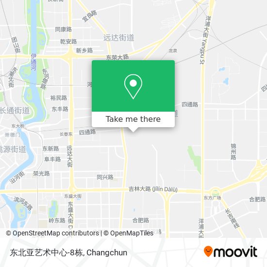 东北亚艺术中心-8栋 map