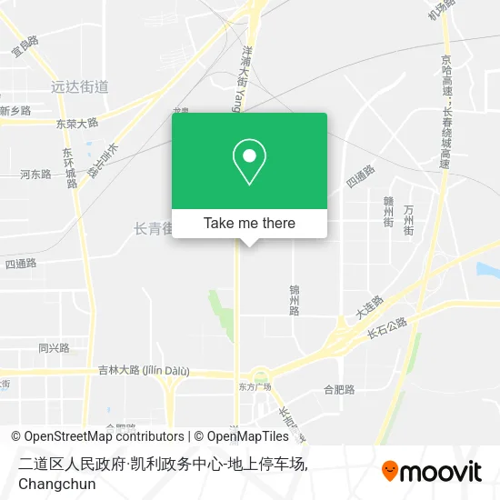 二道区人民政府·凯利政务中心-地上停车场 map