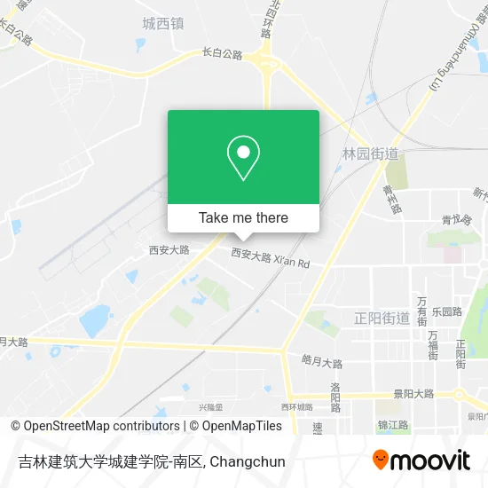 吉林建筑大学城建学院-南区 map