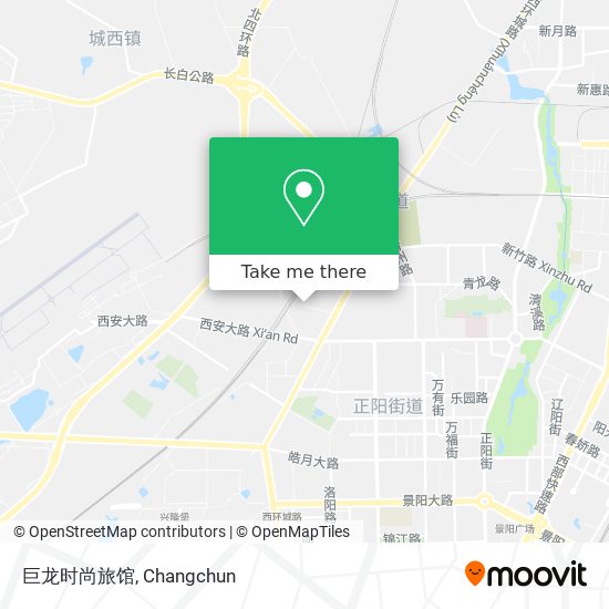 巨龙时尚旅馆 map