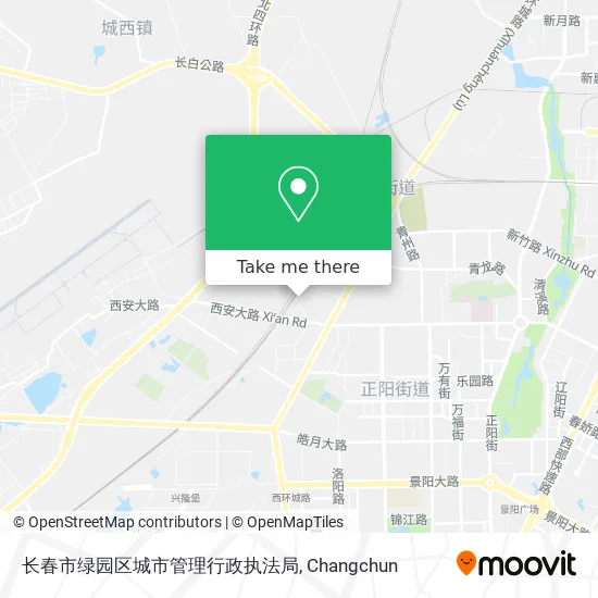长春市绿园区城市管理行政执法局 map