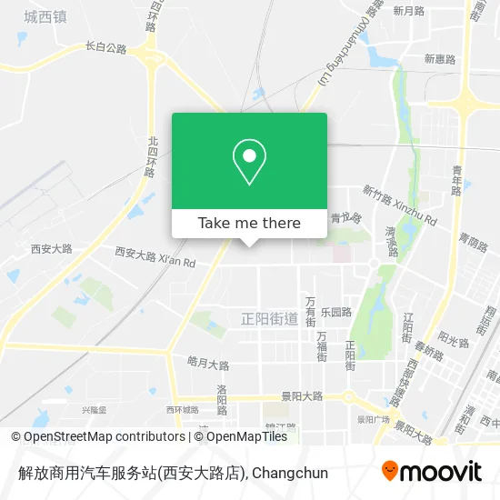 解放商用汽车服务站(西安大路店) map