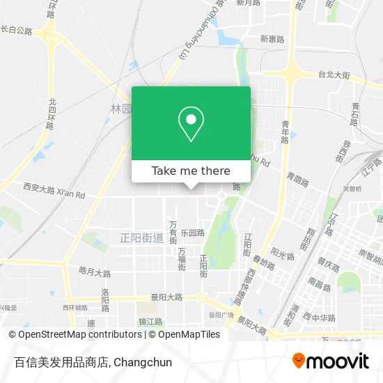 百信美发用品商店 map