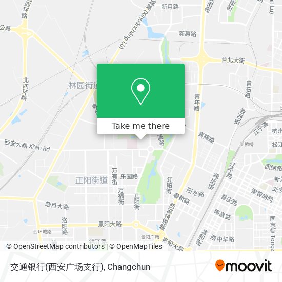 交通银行(西安广场支行) map