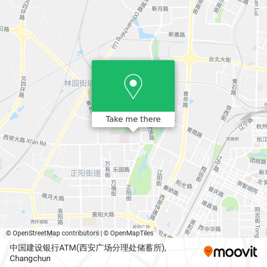 中国建设银行ATM(西安广场分理处储蓄所) map
