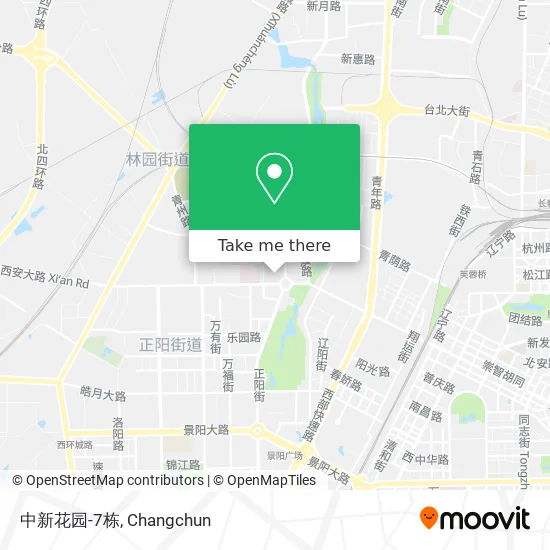 中新花园-7栋 map