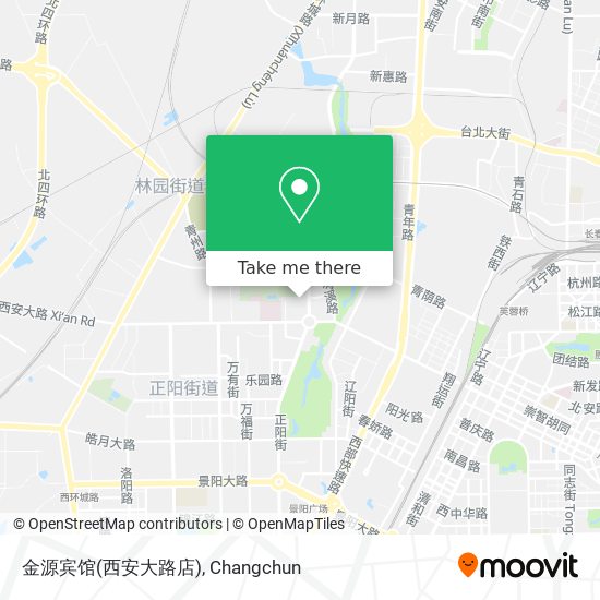 金源宾馆(西安大路店) map