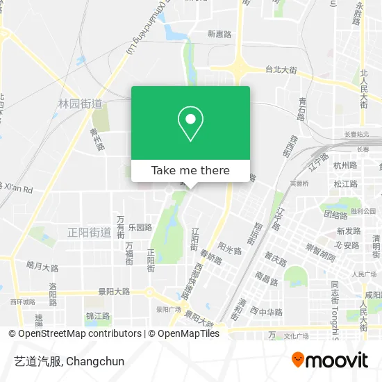 艺道汽服 map