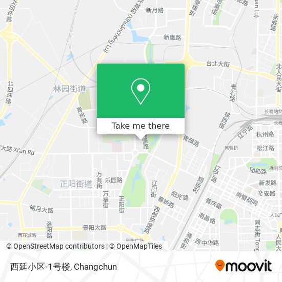 西延小区-1号楼 map