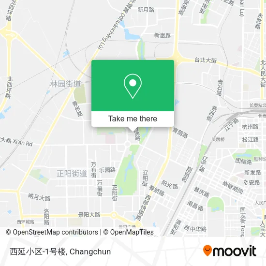 西延小区-1号楼 map
