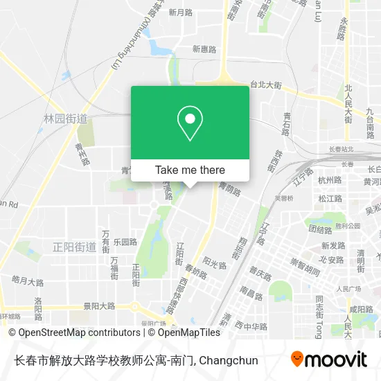 长春市解放大路学校教师公寓-南门 map