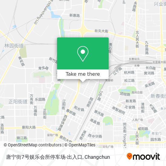 唐宁街7号娱乐会所停车场-出入口 map