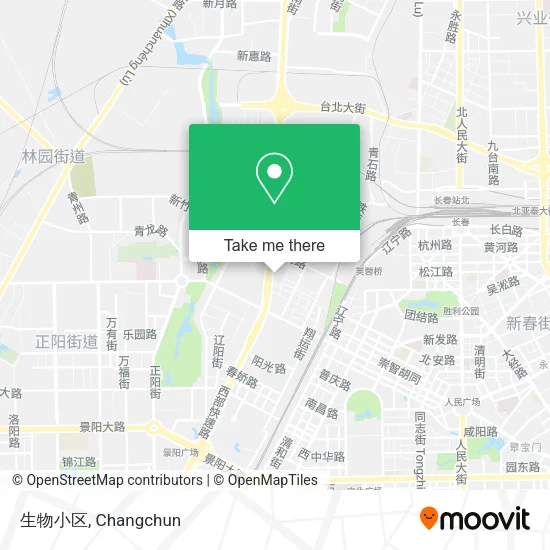 生物小区 map