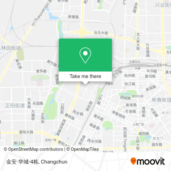 金安·华城-4栋 map