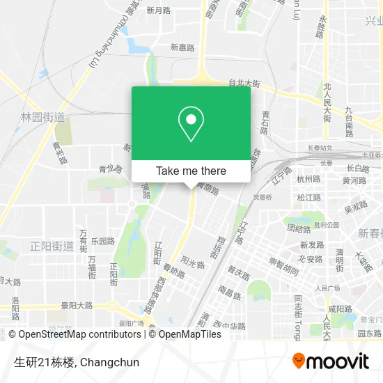 生研21栋楼 map