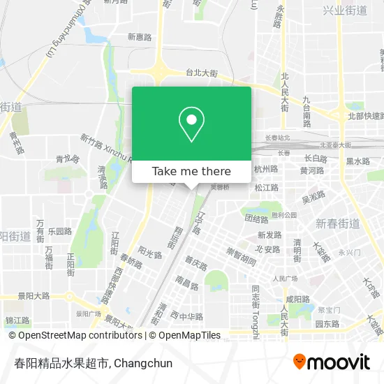 春阳精品水果超市 map