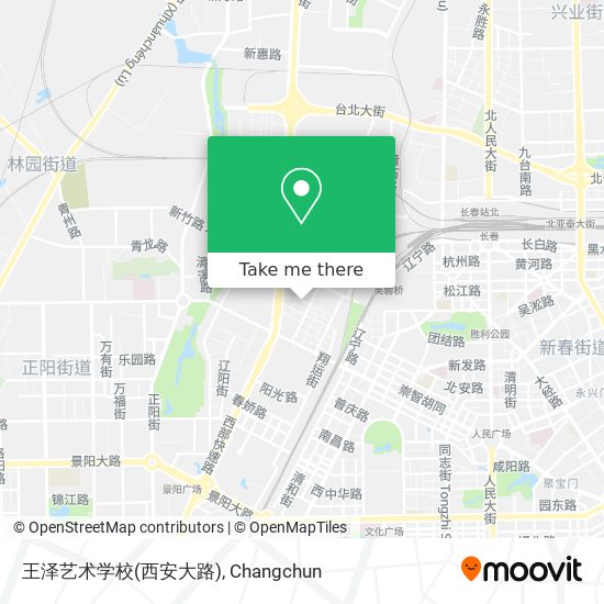 王泽艺术学校(西安大路) map
