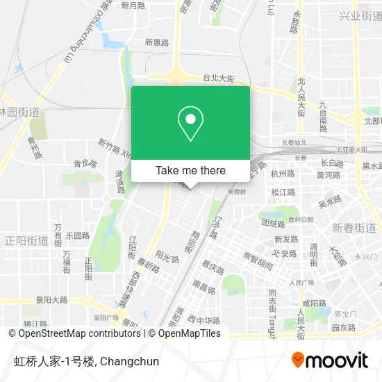虹桥人家-1号楼 map