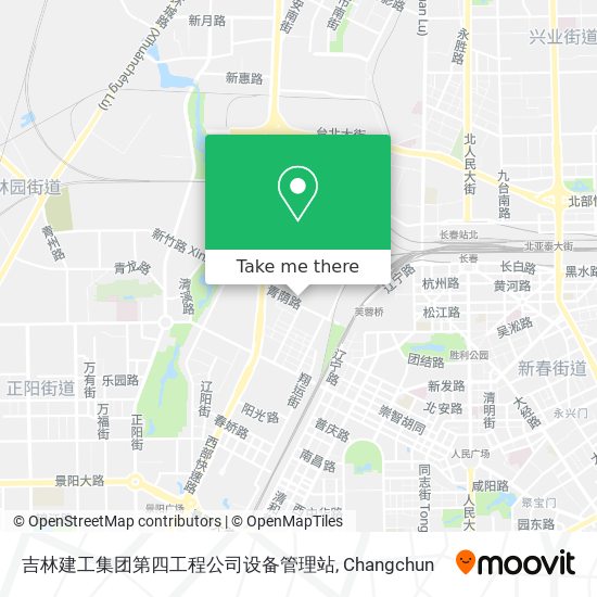 吉林建工集团第四工程公司设备管理站 map