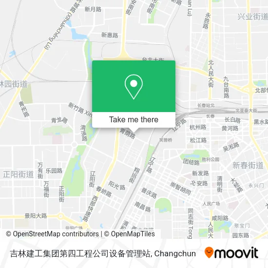 吉林建工集团第四工程公司设备管理站 map
