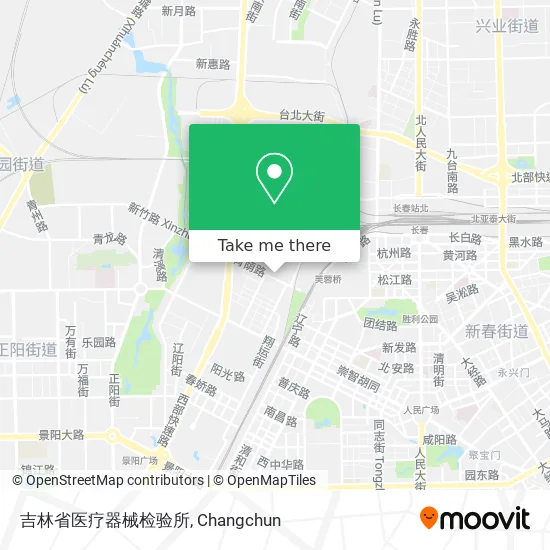 吉林省医疗器械检验所 map
