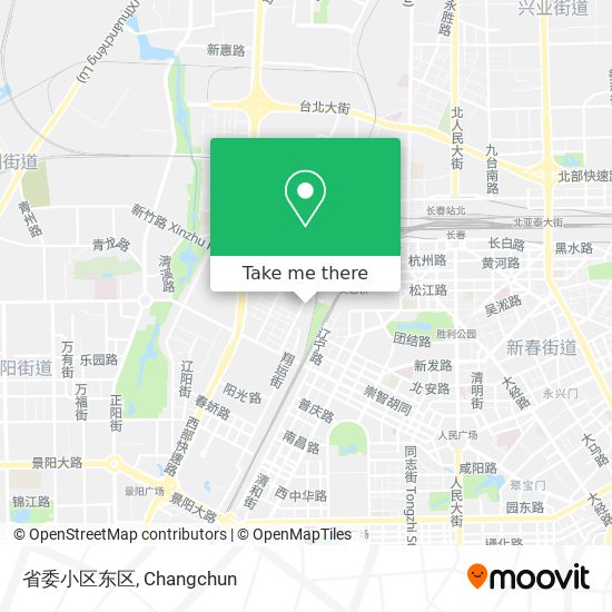 省委小区东区 map