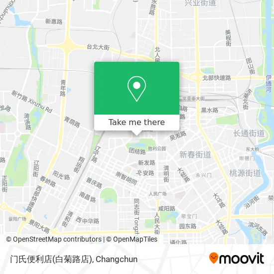 门氏便利店(白菊路店) map