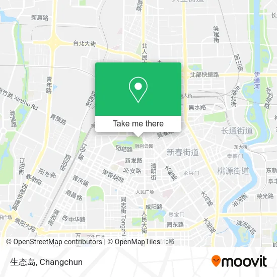 生态岛 map