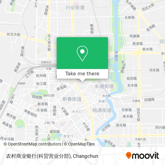 农村商业银行(科贸营业分部) map