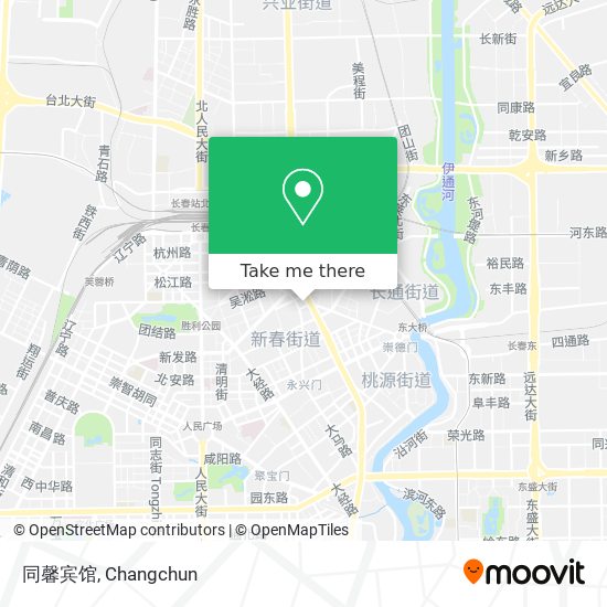 同馨宾馆 map